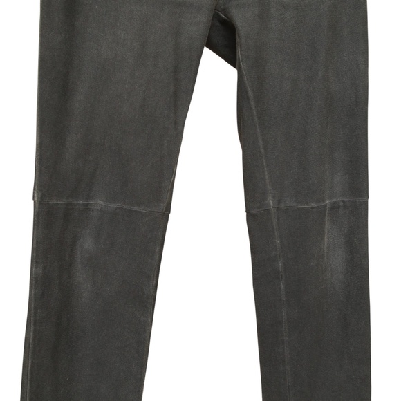 CHANEL Black Pants Pant Jeans Skinny Leg Pockets Zipper Stretch Sz 38 - Picture 3 of 8